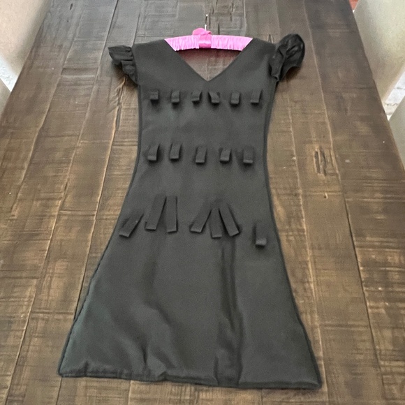 2 Sided Dress Style Hanging Organizer with Satin Hanger for Jewelry and Makeup - Picture 9 of 10